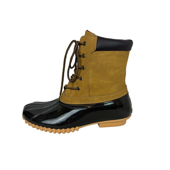 Sporto Duck Boots  Women's Size US 10  Mid Calf Original Danielle  Tan - Picture 3 of 12